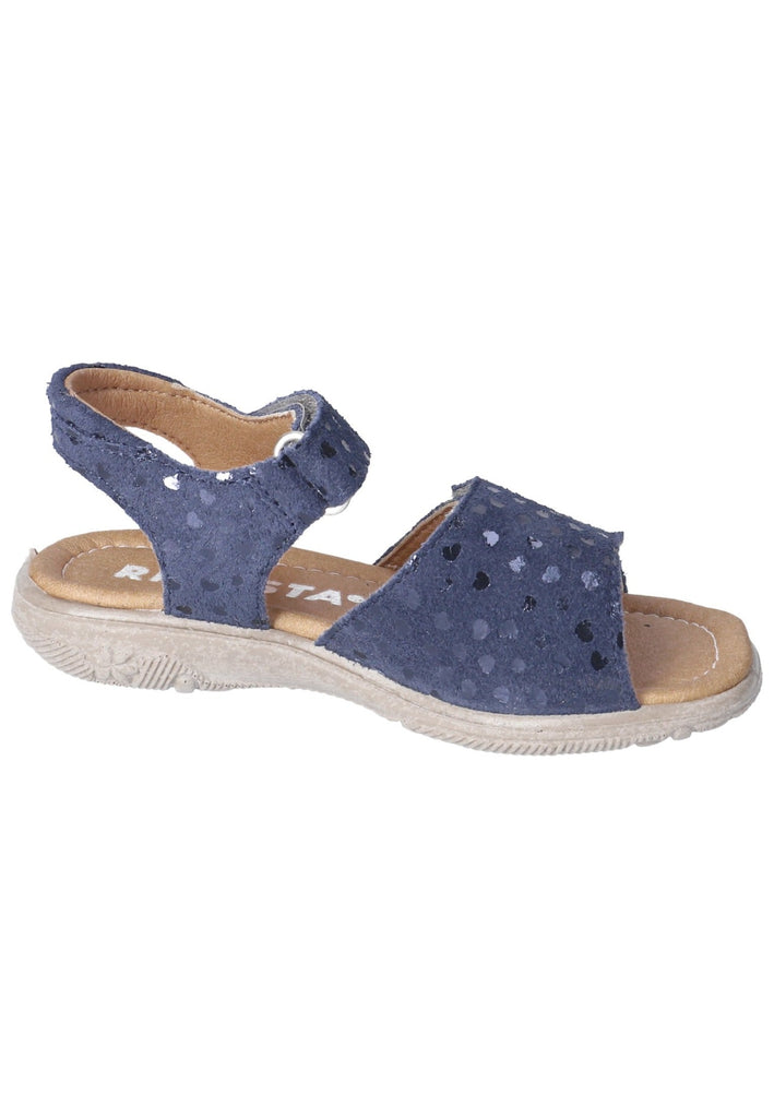 Ricosta Sandalen Veloursleder Dunkelblau