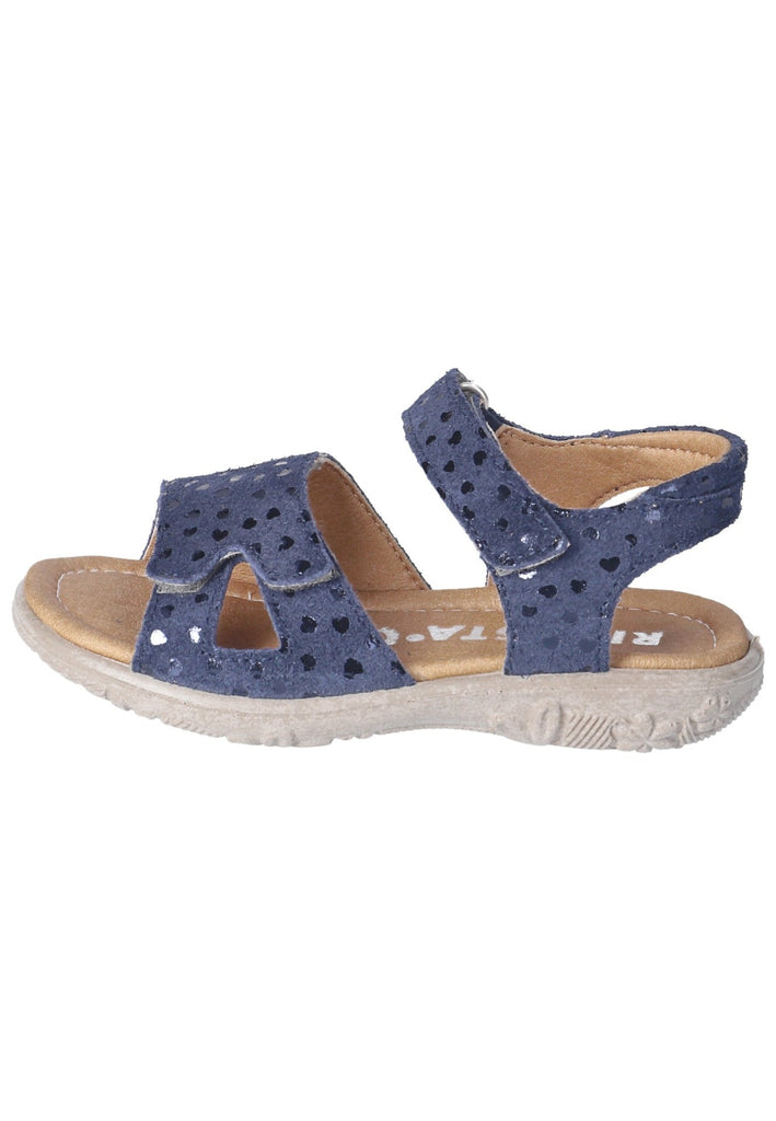 Ricosta Sandalen Veloursleder Dunkelblau