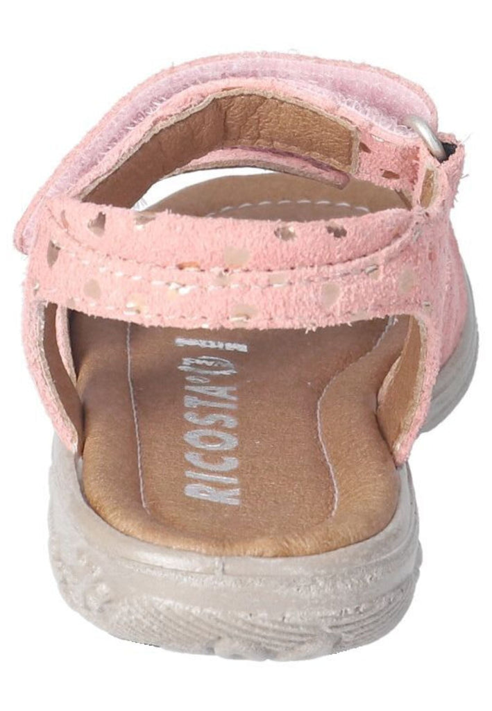 Ricosta Sandalen Veloursleder Rosa