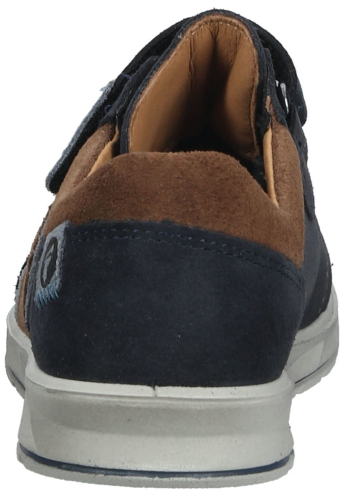 Ricosta Sneaker Leder Dunkelblau/Braun