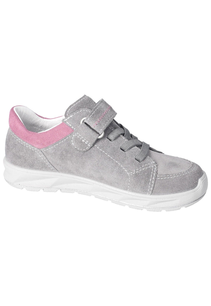 Ricosta Sneaker Leder Grau/Pink