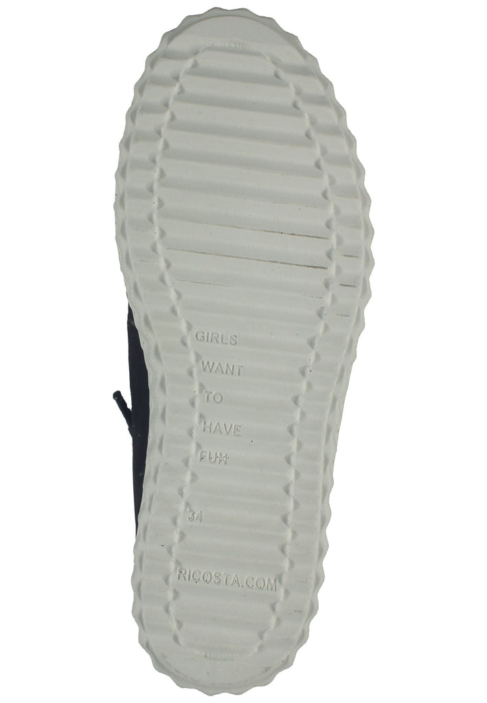 Ricosta Sneaker Leder Schwarz