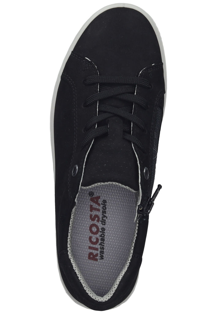 Ricosta Sneaker Leder Schwarz