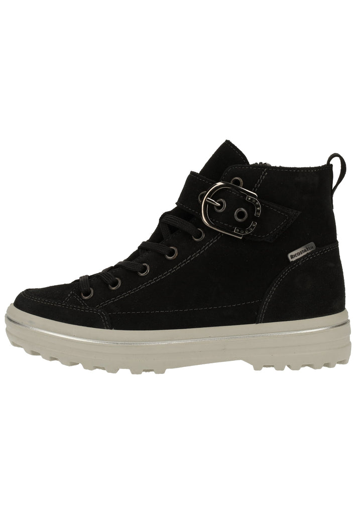 Ricosta Sneaker Leder Schwarz