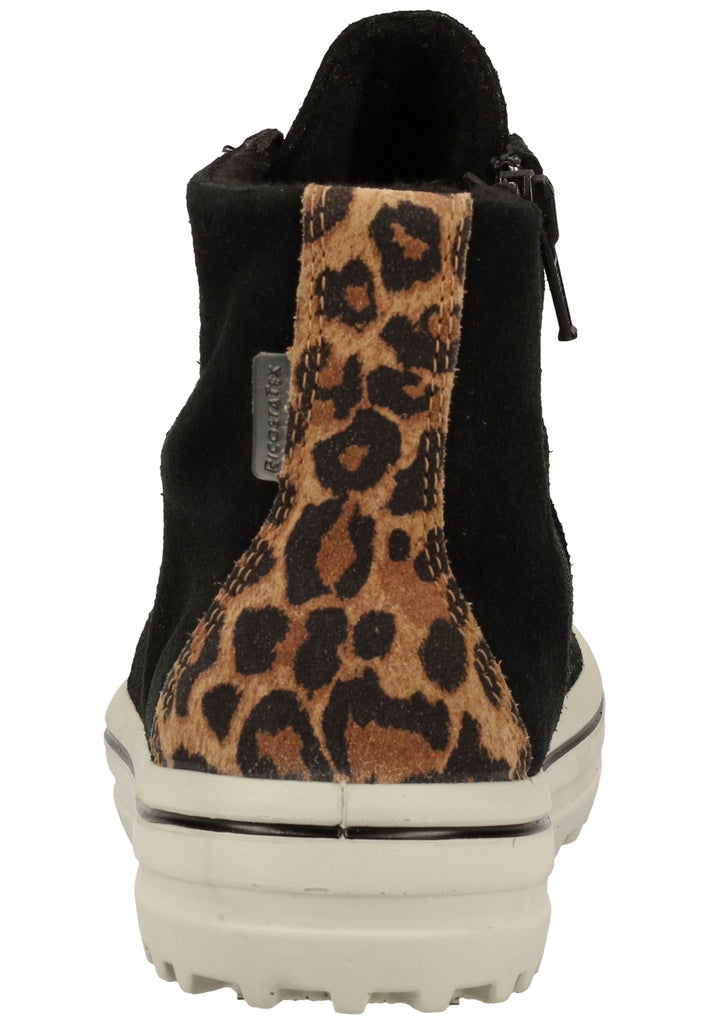 Ricosta Sneaker Leder Schwarz/Braun