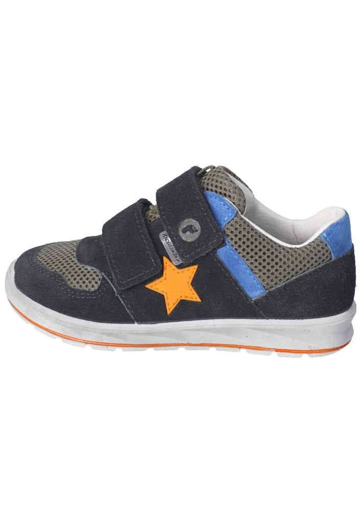 Ricosta Sneaker Leder Schwarz/Oliv