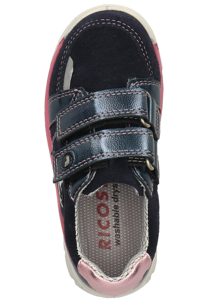 Ricosta Sneaker Leder/Synthetik Blau/Pink