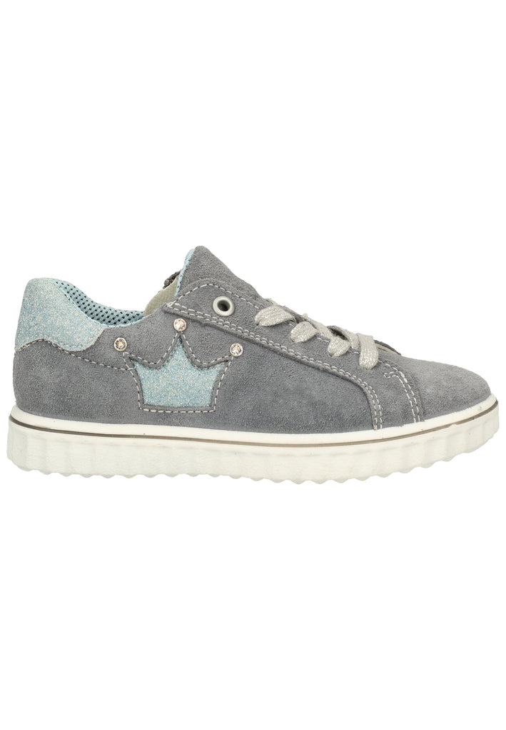 Ricosta Sneaker Leder/Synthetik Grau/Blau