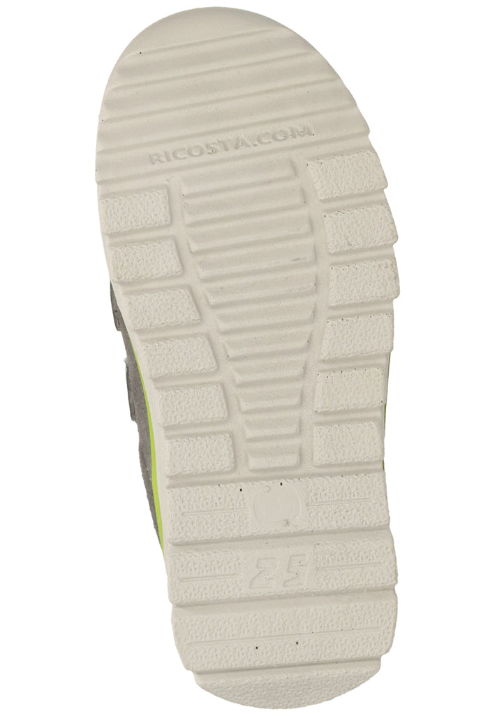 Ricosta Sneaker Leder/Synthetik Grau/Grün