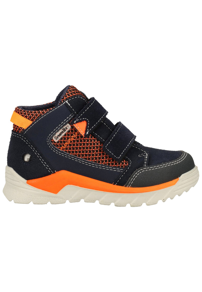 Ricosta Sneaker Leder/Textil Blau/Orange