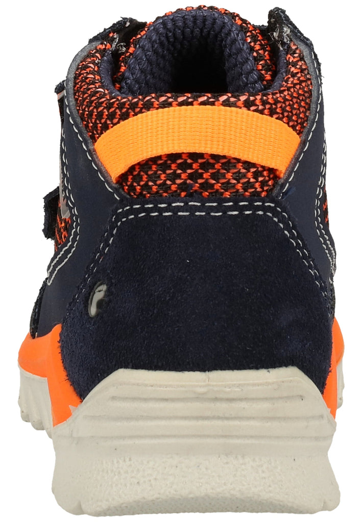 Ricosta Sneaker Leder/Textil Blau/Orange