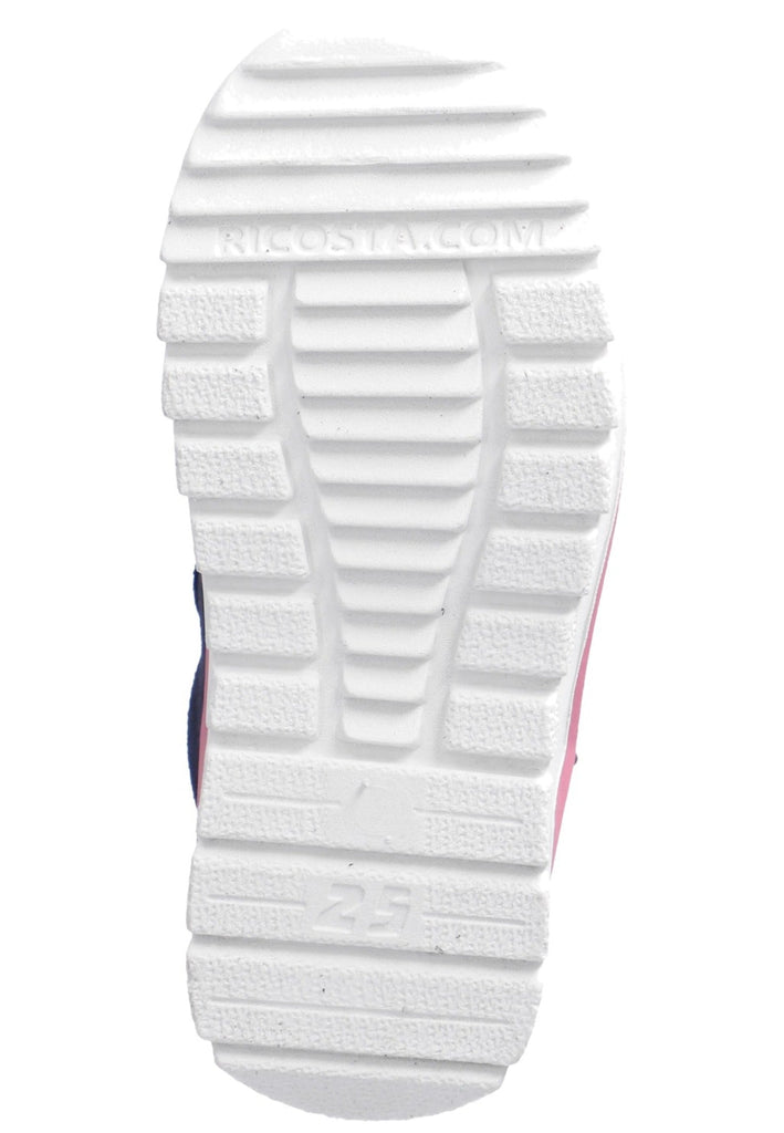 Ricosta Sneaker Leder/Textil Blau/Pink
