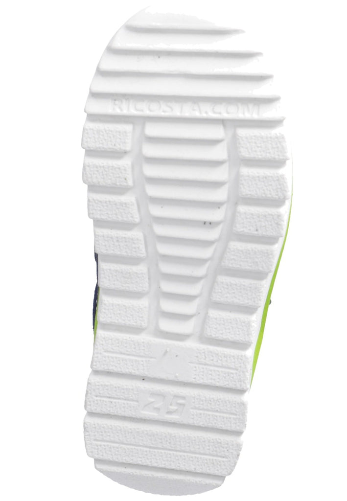 Ricosta Sneaker Leder/Textil Dunkelblau/Grün