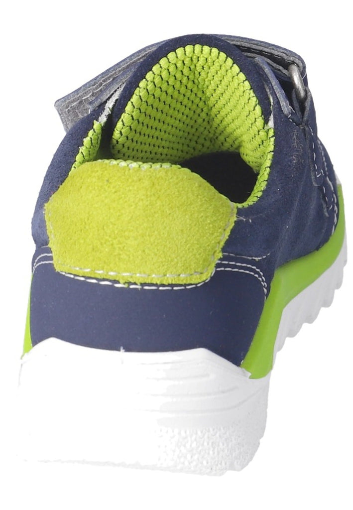 Ricosta Sneaker Leder/Textil Dunkelblau/Grün