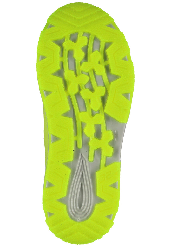 Ricosta Sneaker Leder/Textil Grau/Gelb