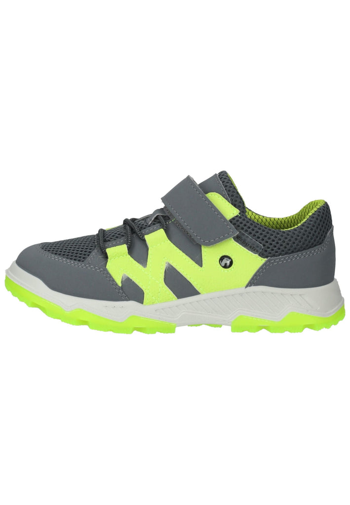 Ricosta Sneaker Leder/Textil Grau/Gelb
