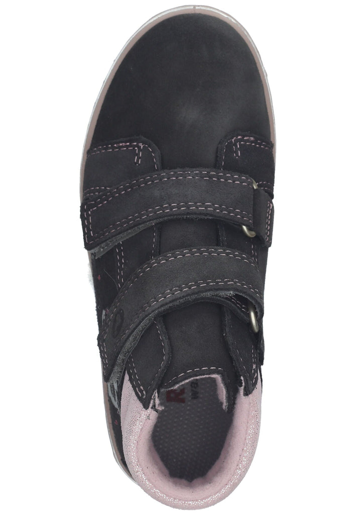 Ricosta Sneaker Leder/Textil Grau/Rosa