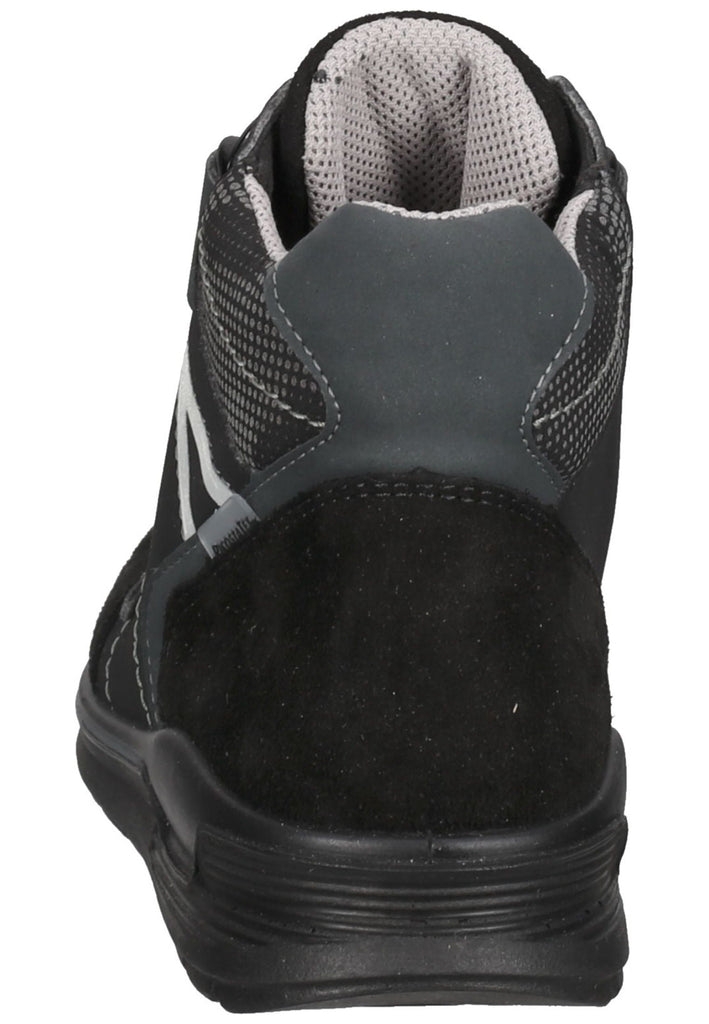 Ricosta Sneaker Leder/Textil Schwarz/Grau