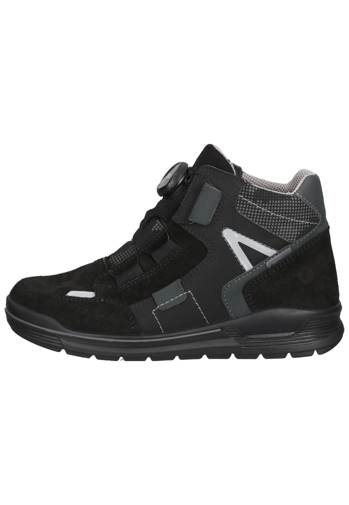 Ricosta Sneaker Leder/Textil Schwarz/Grau