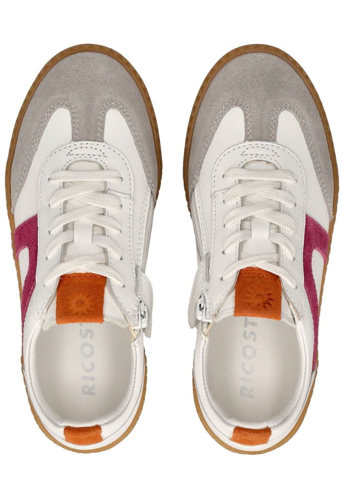 Ricosta Sneaker Leder Weiß/Pink