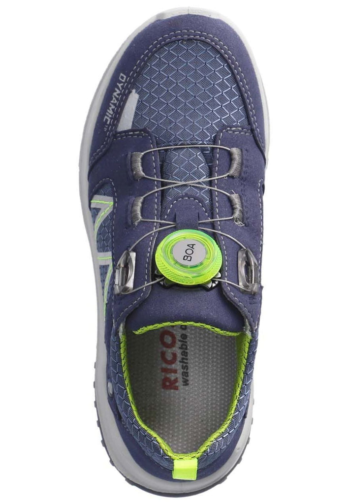 Ricosta Sneaker Lederimitat Blau/Multi
