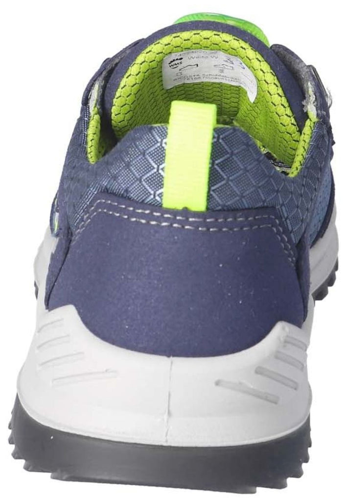 Ricosta Sneaker Lederimitat Blau/Multi
