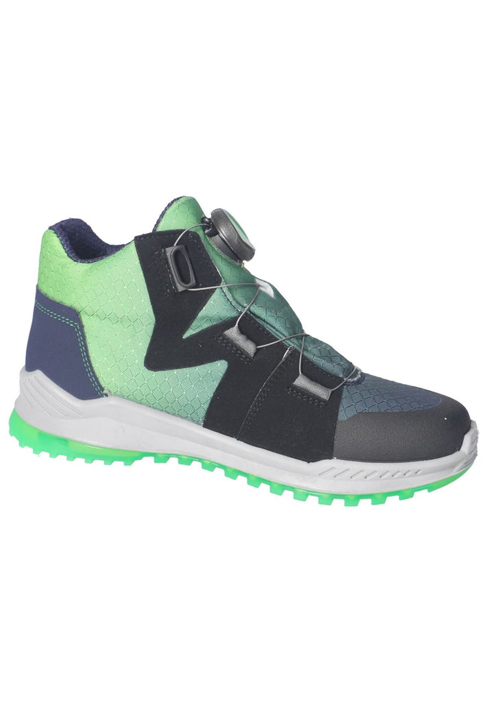 Ricosta Sneaker Lederimitat/Textil Blau/Grün Warmfutter