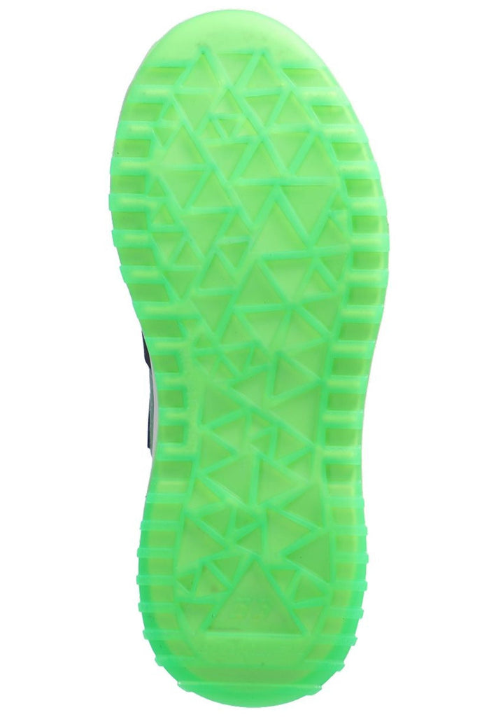 Ricosta Sneaker Lederimitat/Textil Blau/Grün Warmfutter