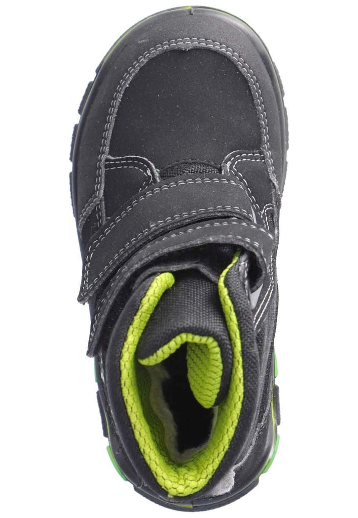 Ricosta Sneaker Lederimitat/Textil Schwarz Warmfutter