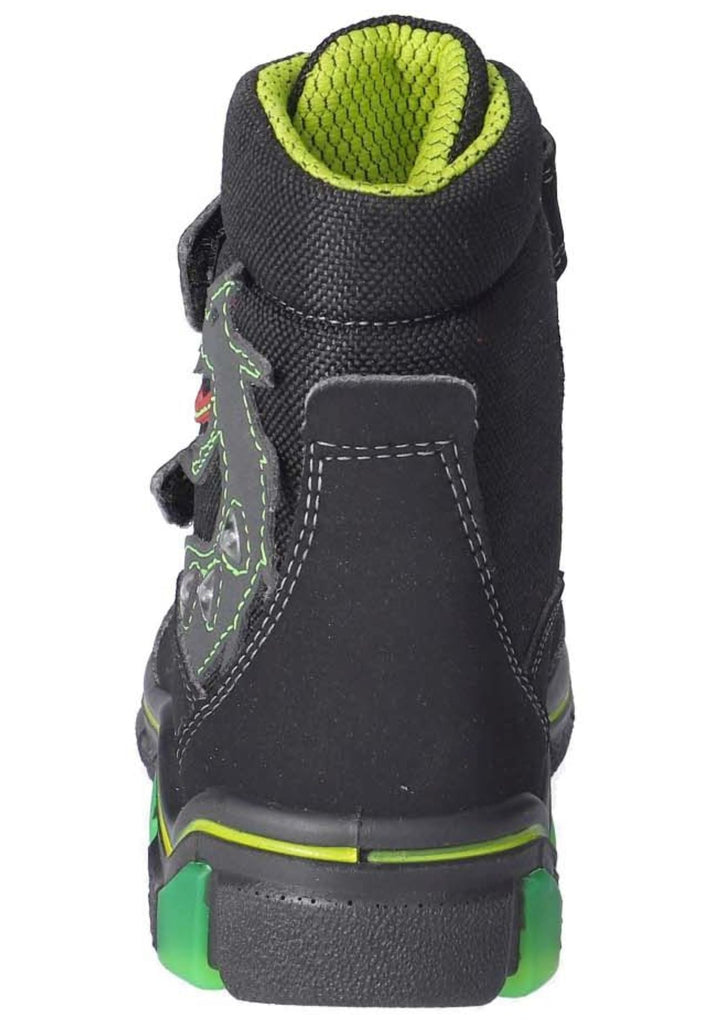 Ricosta Sneaker Lederimitat/Textil Schwarz Warmfutter