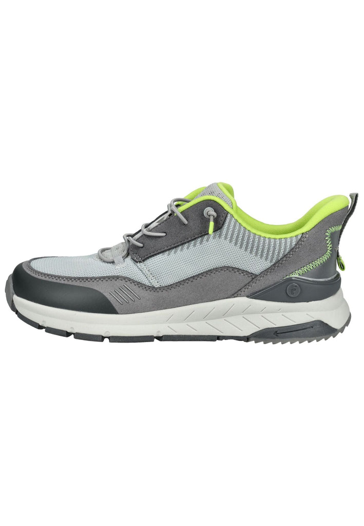 Sneaker Ricosta Sneaker Lederimitat/Textil Grau/Gelb