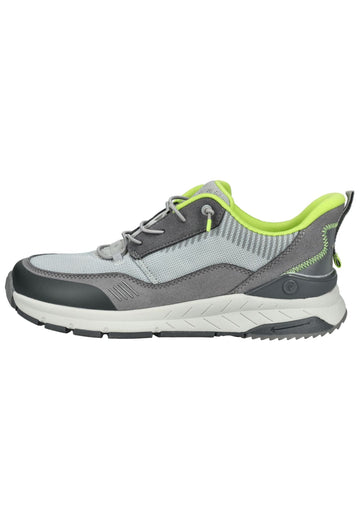 Sneaker Ricosta Sneaker Lederimitat/Textil Grau/Gelb
