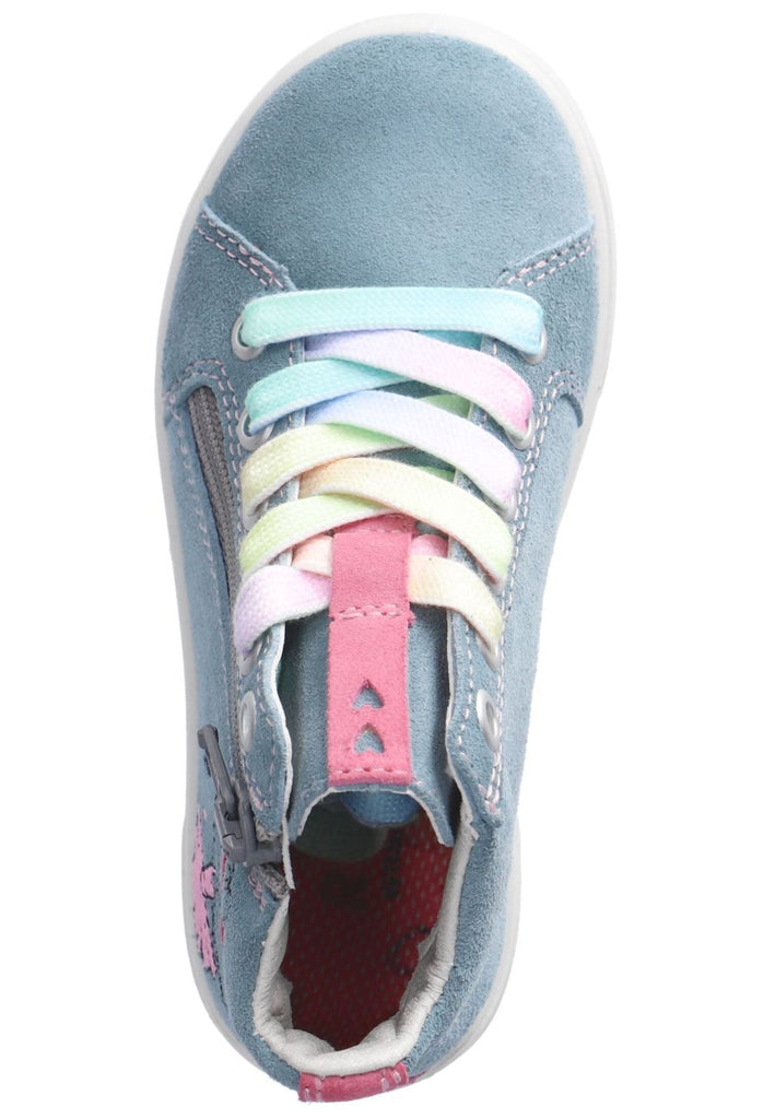 Ricosta Sneaker Veloursleder Blau/Multi