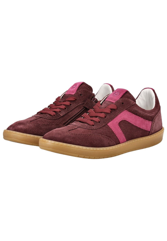 Ricosta Sneaker Veloursleder Bordeaux