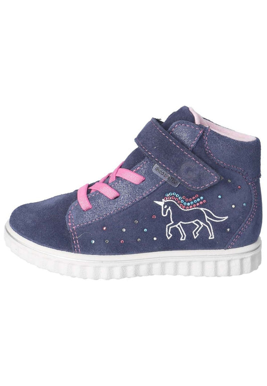 Ricosta Sneaker Veloursleder Dunkelblau