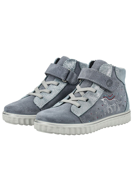 Ricosta Sneaker Veloursleder Grau