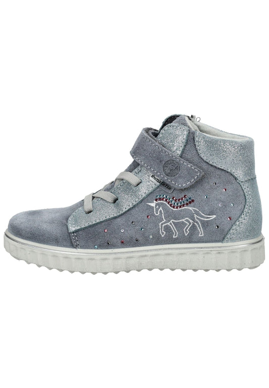 Ricosta Sneaker Veloursleder Grau