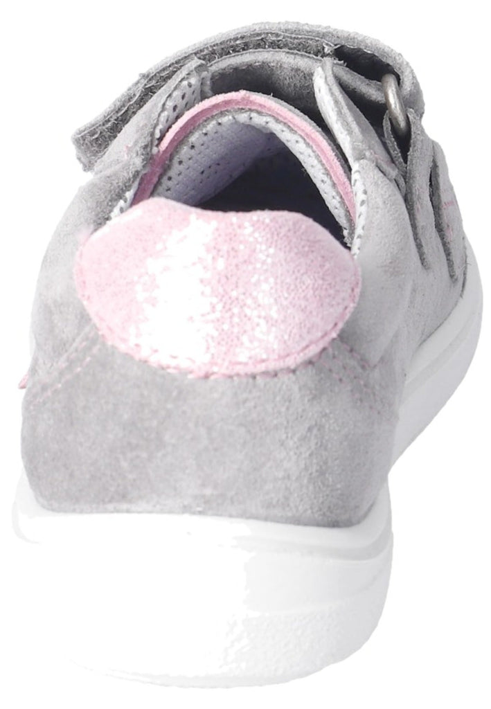 Ricosta Sneaker Veloursleder Grau/Rosa