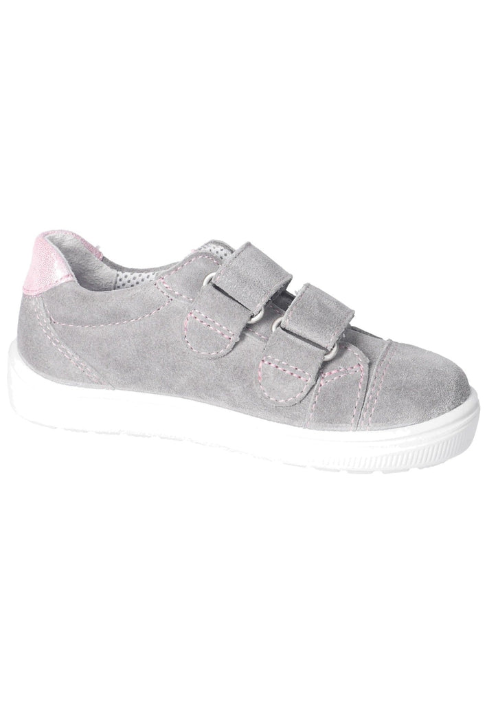 Ricosta Sneaker Veloursleder Grau/Rosa