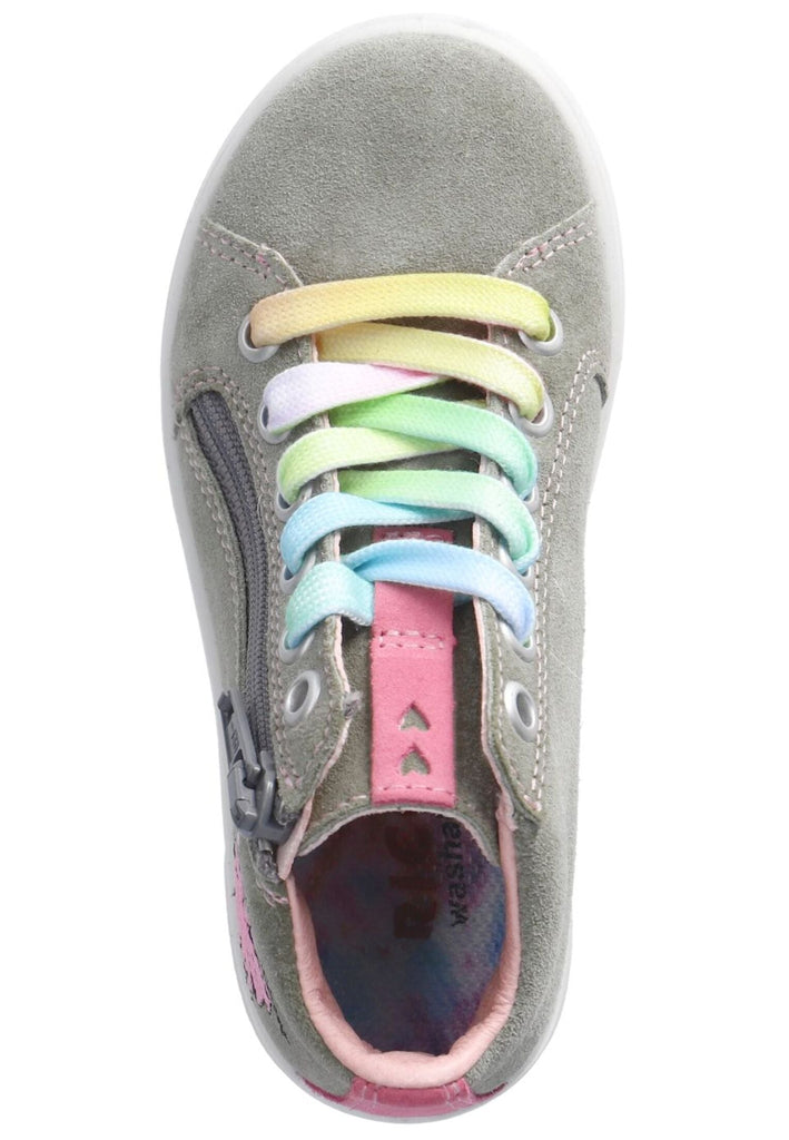 Ricosta Sneaker Veloursleder Grün/Kombi