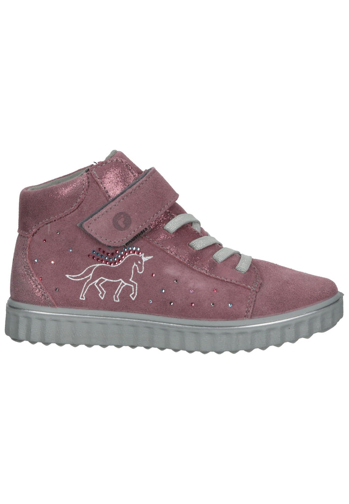 Ricosta Sneaker Veloursleder Rosa