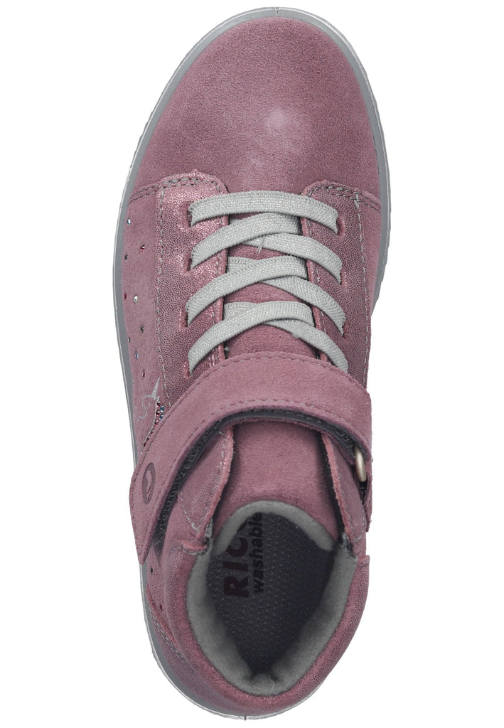 Ricosta Sneaker Veloursleder Rosa
