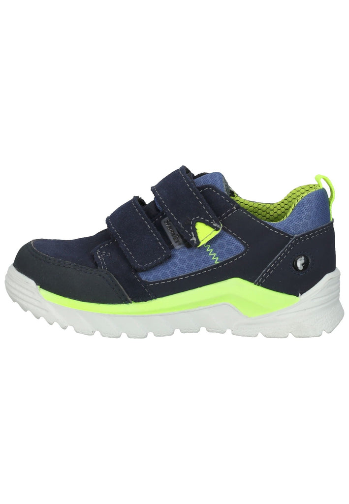 Ricosta Sneaker Veloursleder/Textil Dunkelblau/Grün