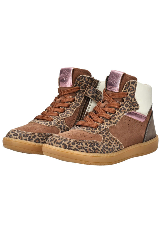 Ricosta Sneaker Veloursleder/Textil Kastanie