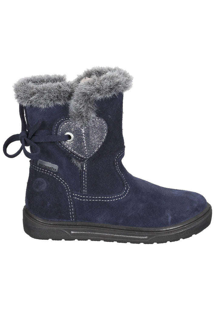 Ricosta Stiefel Leder Dunkelblau Warmfutter
