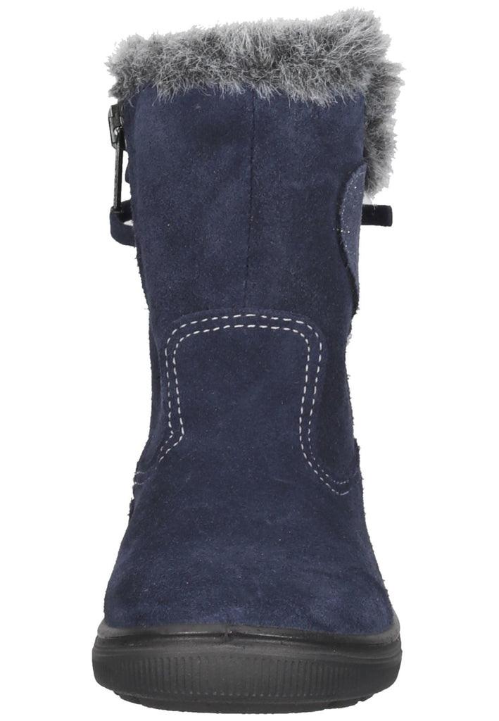 Ricosta Stiefel Leder Dunkelblau Warmfutter