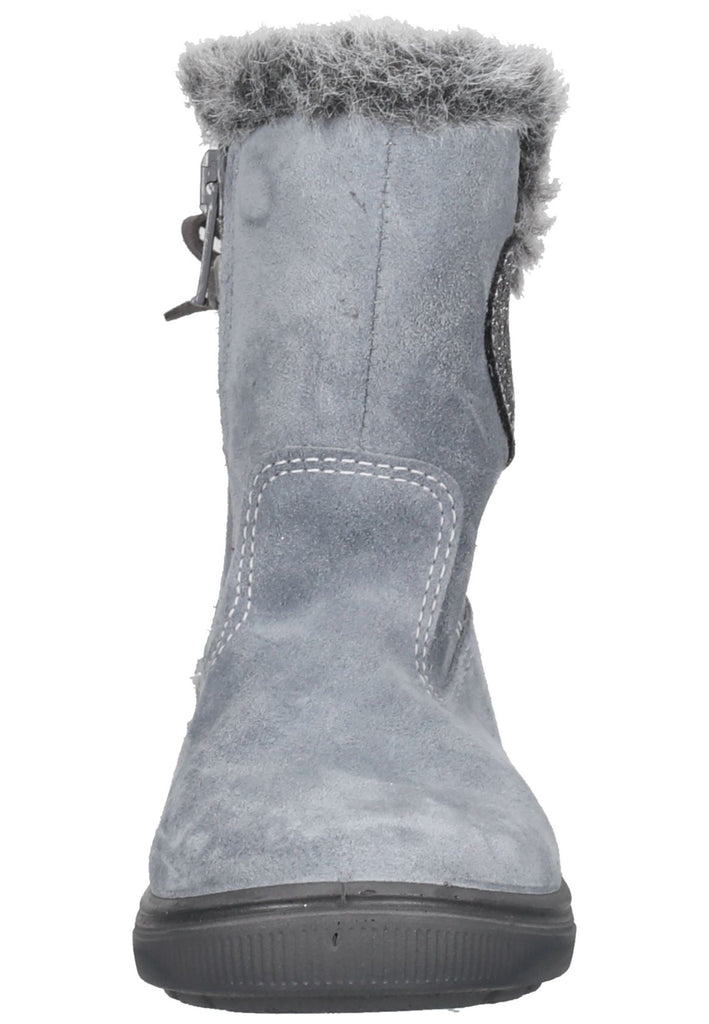 Ricosta Stiefel Leder Grau Warmfutter