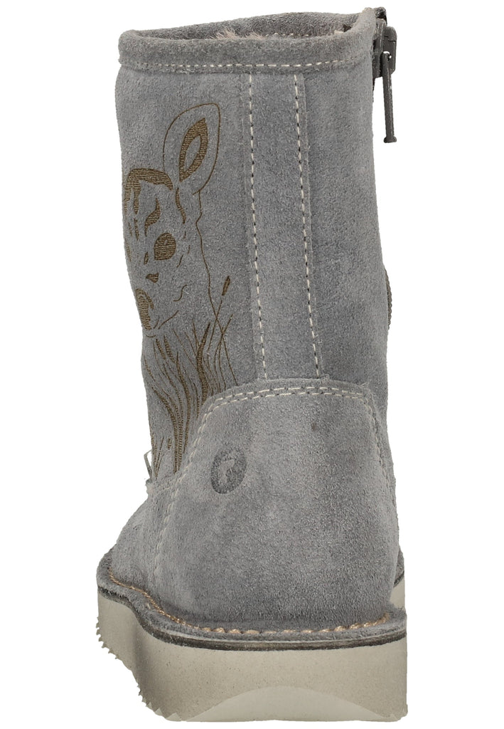 Ricosta Stiefel Leder Hellblau Warmfutter