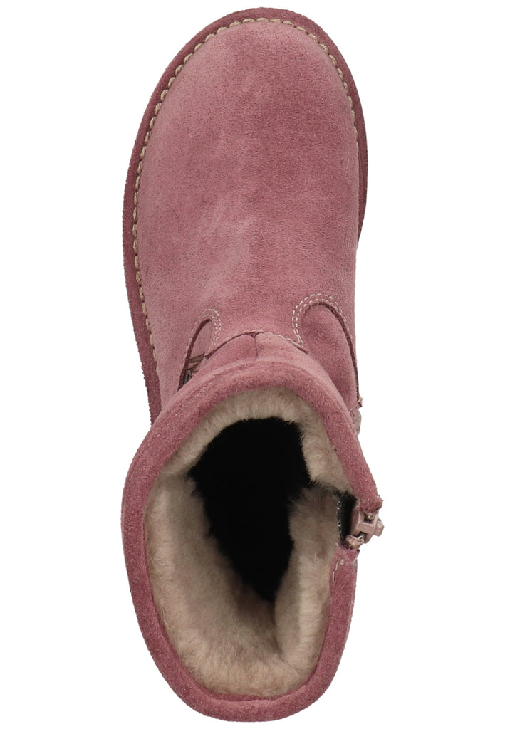 Ricosta Stiefel Leder Rosa Warmfutter