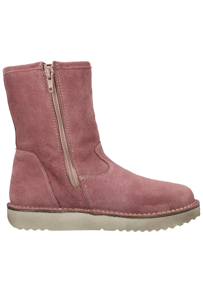 Ricosta Stiefel Leder Rosa Warmfutter
